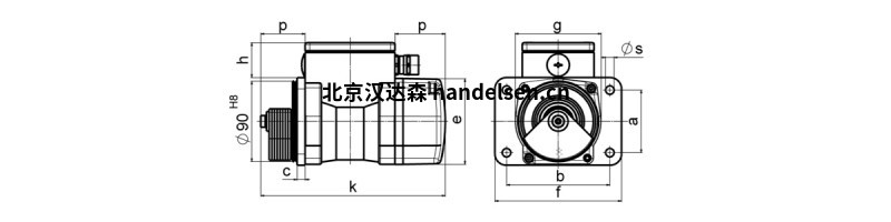 法蘭振動電機VFL 2 法蘭振動電機VFL 2