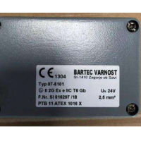 BARTEC防爆電機BM 4KTC 80 A-2/10型號參數