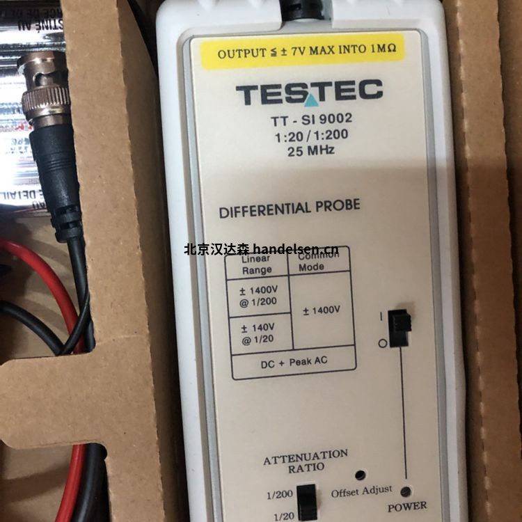 Testec差分探頭TT-LF 212 Testec差分探頭TT-LF 212