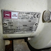 Affetti Pumps臥式機械密封離心泵CMO-N用于石化行業