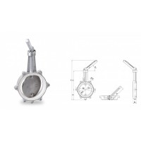 warex valve DKZ105SK專為安裝在容器或筒倉下而開發