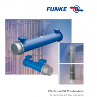 FUNKE 電油預熱器，特別適用于室外區域和需要規定油溫的試驗臺上的機器