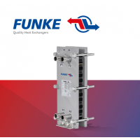 FUNKE 螺栓板式換熱器，具有高熱性能，設計緊湊，投資成本低