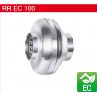 Helios Ventilatoren 離心風機RR EC 100型，可直接安裝在管道系統中