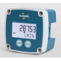 Fluidwell B系列流速指示器，用于顯示實際流量、總流量和累計總流量